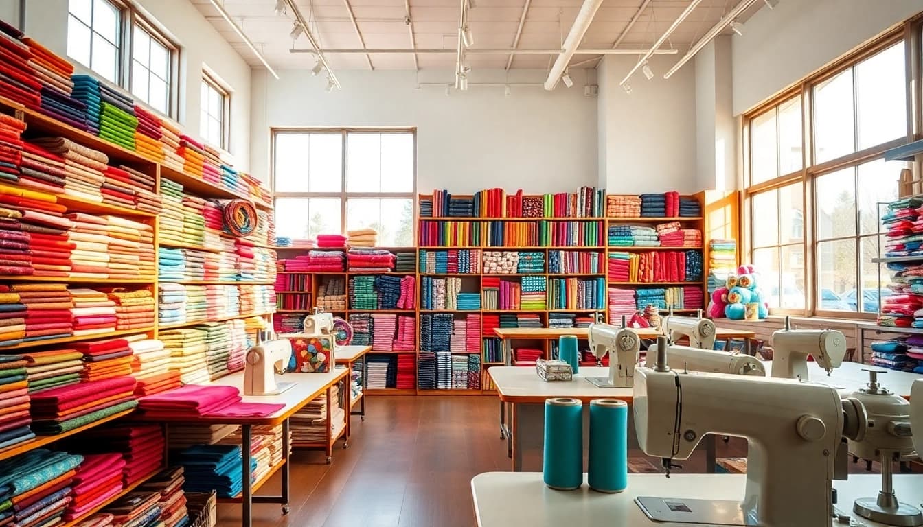 Bezoek stoffen webshop nederland voor kleurrijke textiel en naaimaterialen.