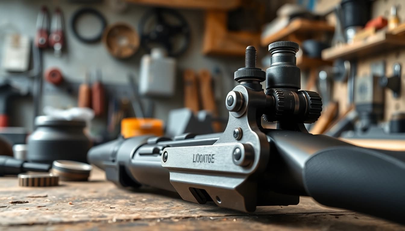 Install a 3 position forced reset trigger, showcasing the mechanism's design and functionality in a workshop.