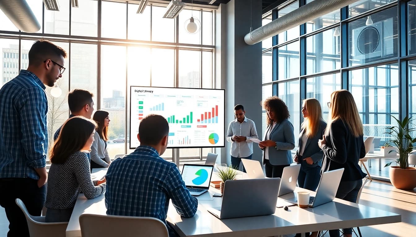 Rankingo przedstawia zespół profesjonalistów analizujących dane marketingowe.