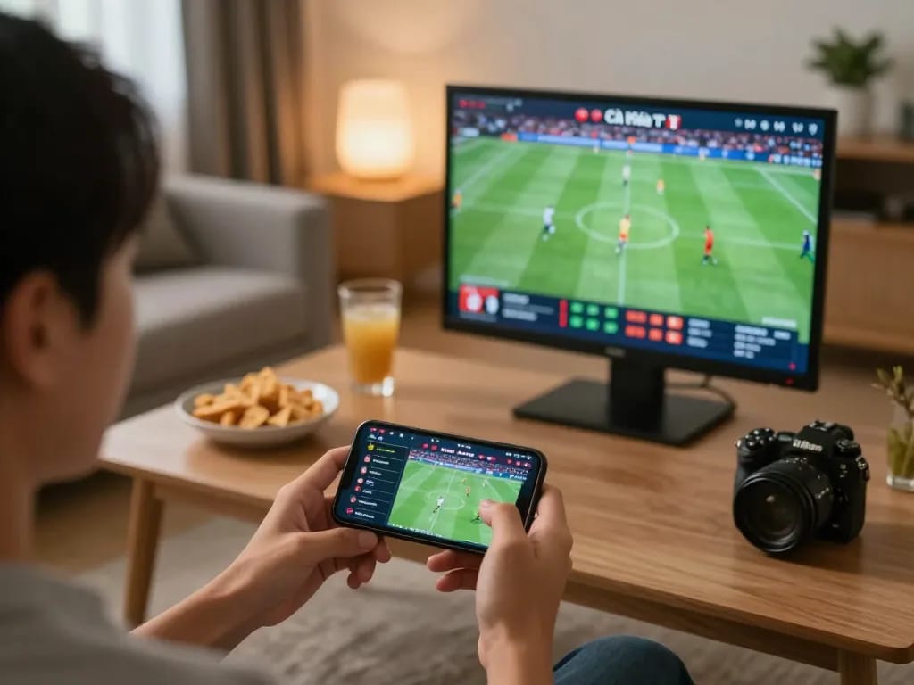 Cà Khịa TV offers live sports betting and interaction during football matches.