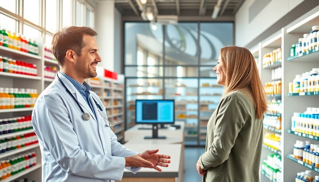 Shop for medication efficiently at an online pharmacy with professional assistance.