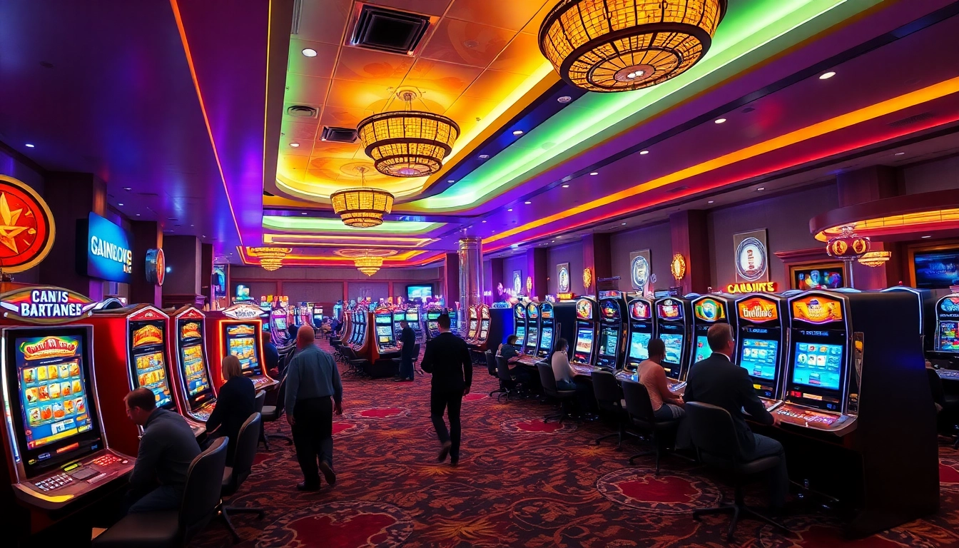 Permainan menarik di casino igamble247 dengan suasana ceria dan permainan yang beragam.
