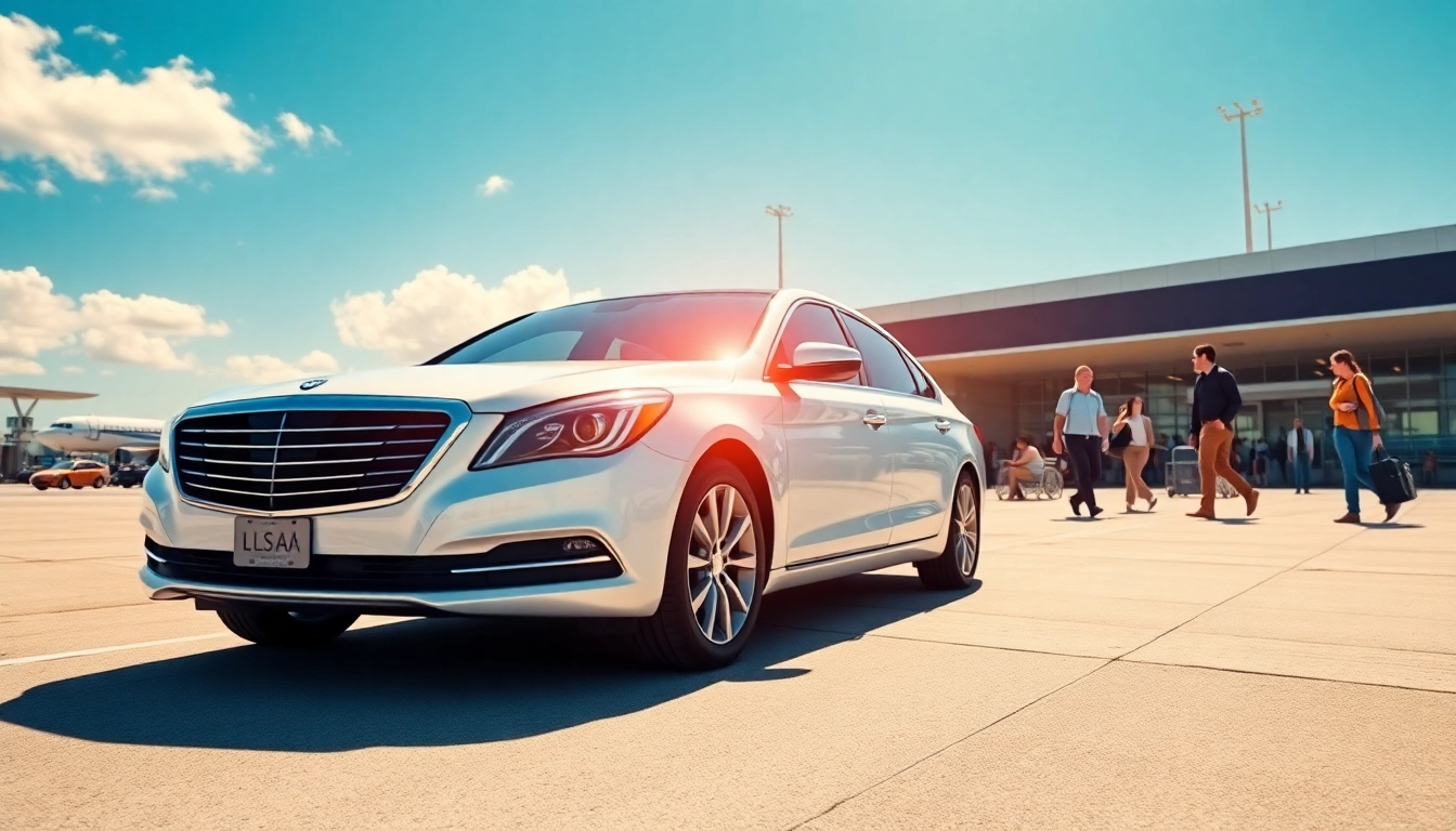 Efficient LGA car service welcoming travelers with a professional vehicle at JFK airport.