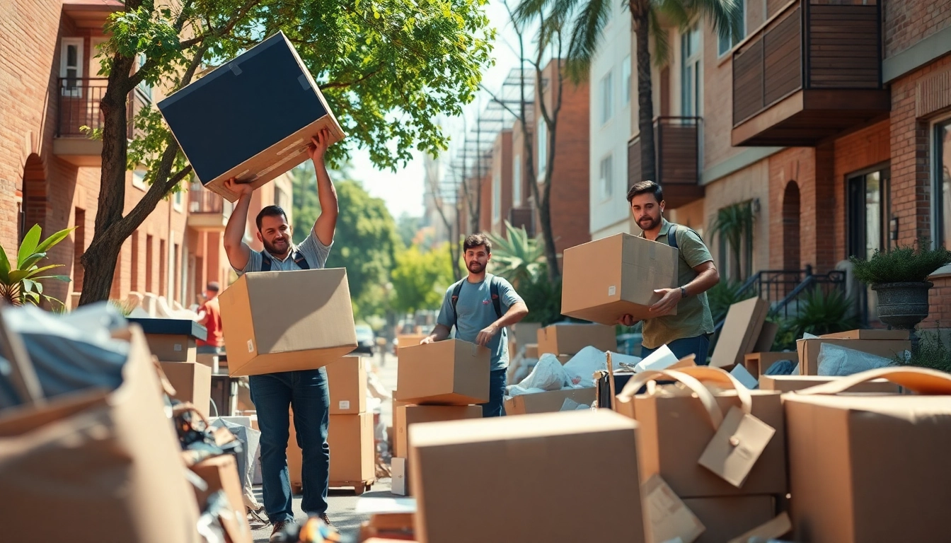 Clear junk removal process by https://myeasyjunkremoval.com enhancing urban cleanliness.