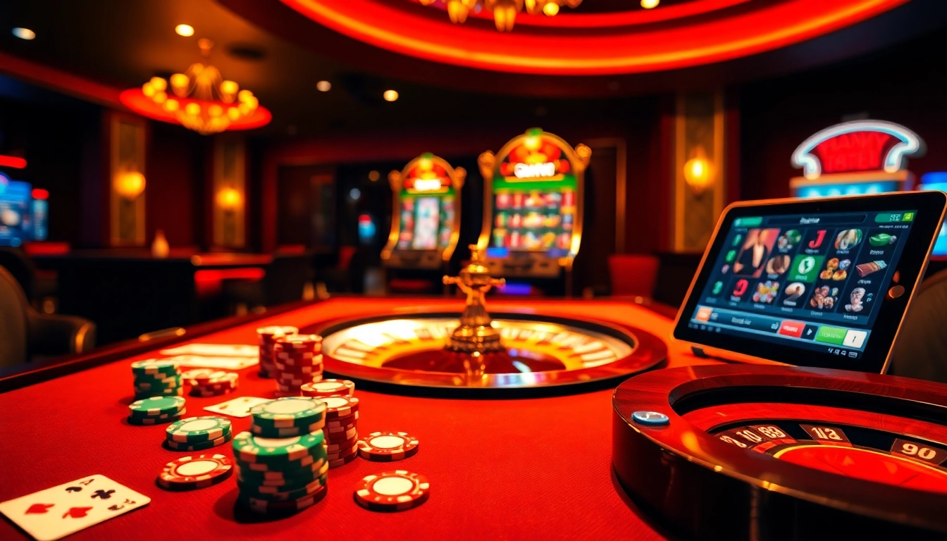 Experience the thrill of online gambling at https://rr99.center/ with vibrant casino visuals.
