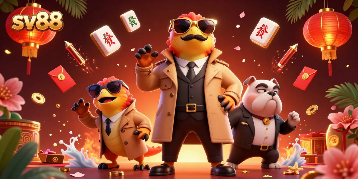 Experience thrilling gameplay at sv88 with vibrant casino elements and vivid characters.