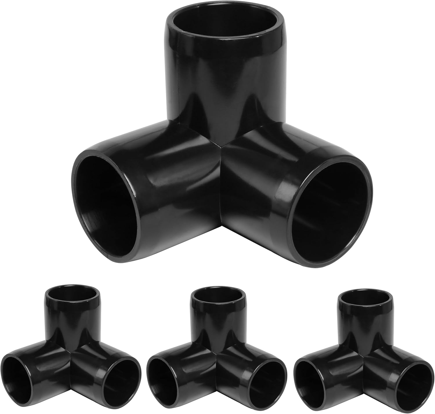 Three Way Pipe Fitting for Versatile System Configurations