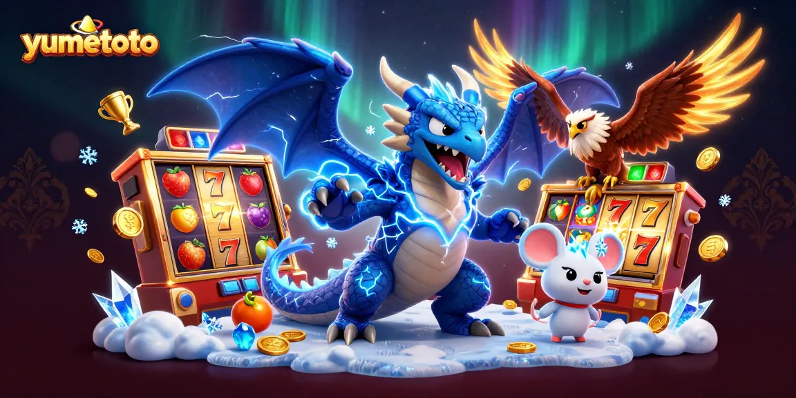 YUMETOTO menghadirkan pengalaman bermain slot dengan simbol keberuntungan dan elemen jackpot yang menarik.