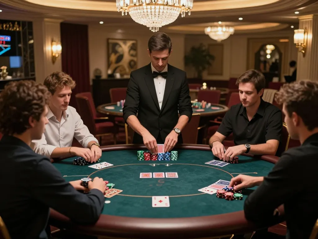 Engage in thrilling poker gameplay at okwin casino with high stakes and strategic moves