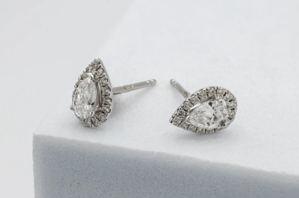 Diamond Pave Hoop Earnings by Cervin Blanc | Brilliant Craftsmanship