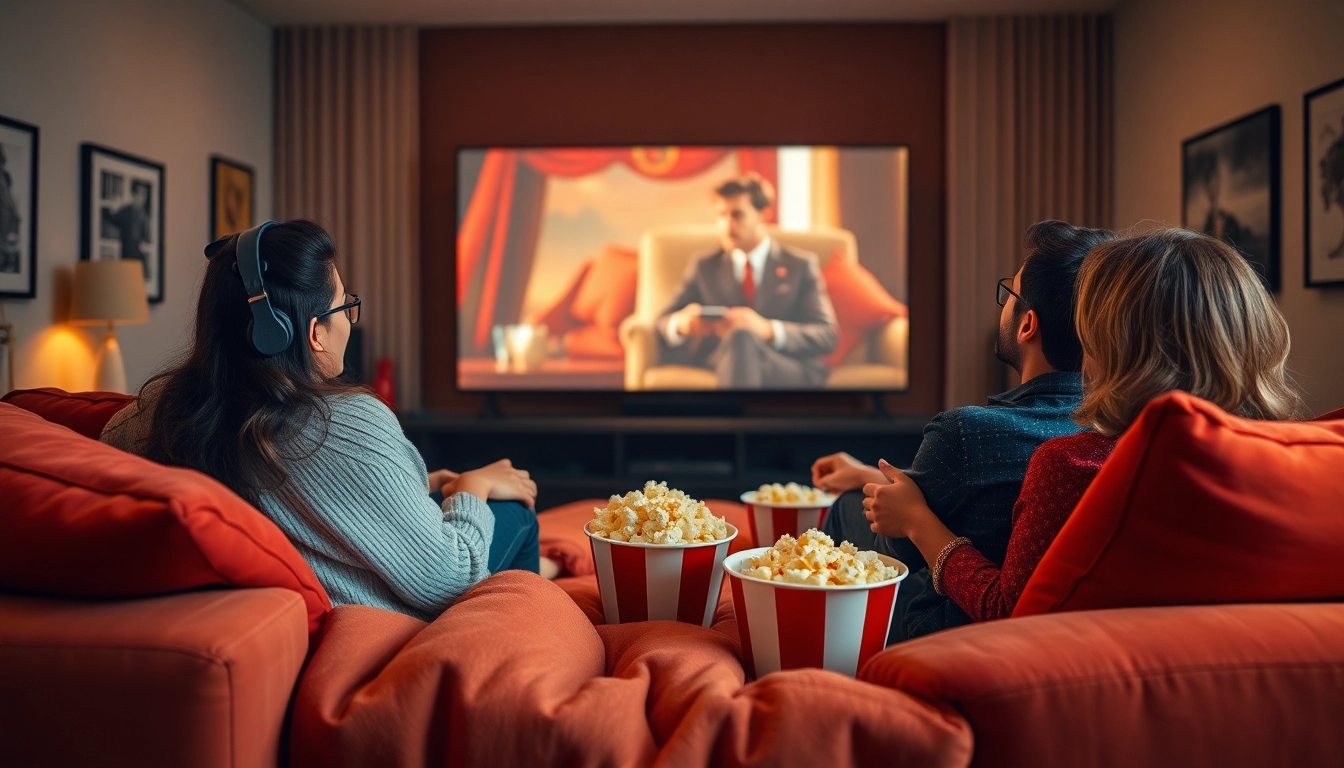 สนุกกับการดูหนังออนไลน์ฟรีในบรรยากาศห้องนั่งเล่นที่อบอุ่นและเป็นกันเอง
