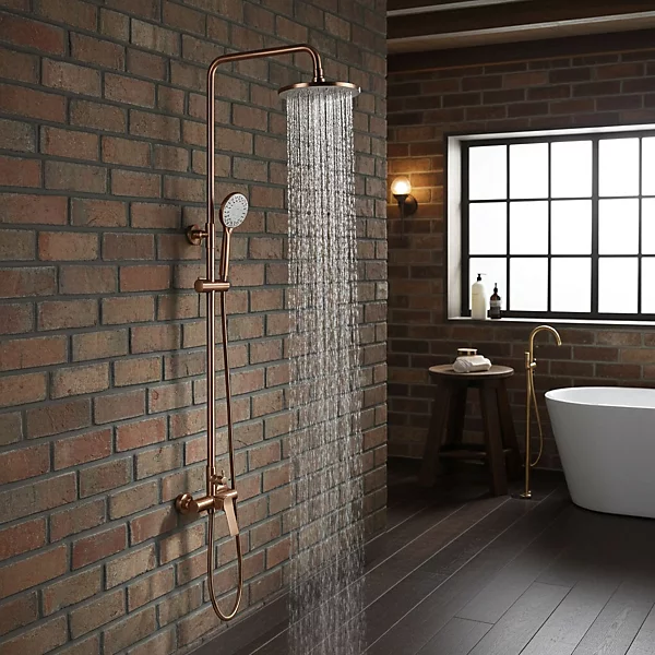 High-End Thermostatic Copper Shower Solutions