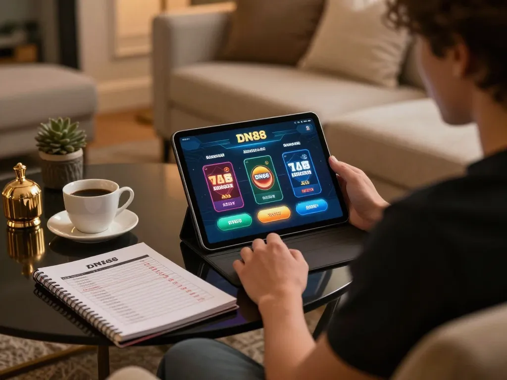 Engaging with DN88 app to register and enjoy online gambling adventures