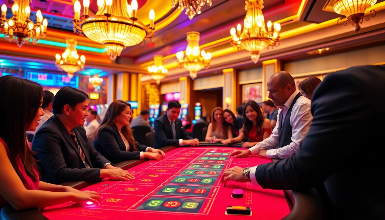 Experience the thrill of casino gaming at 8win malaysia with vibrant players and an engaging atmosphere.