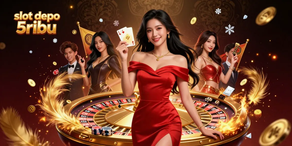 Play exciting casino games with slot depo 5ribu as you engage in thrilling roulette and slot action.