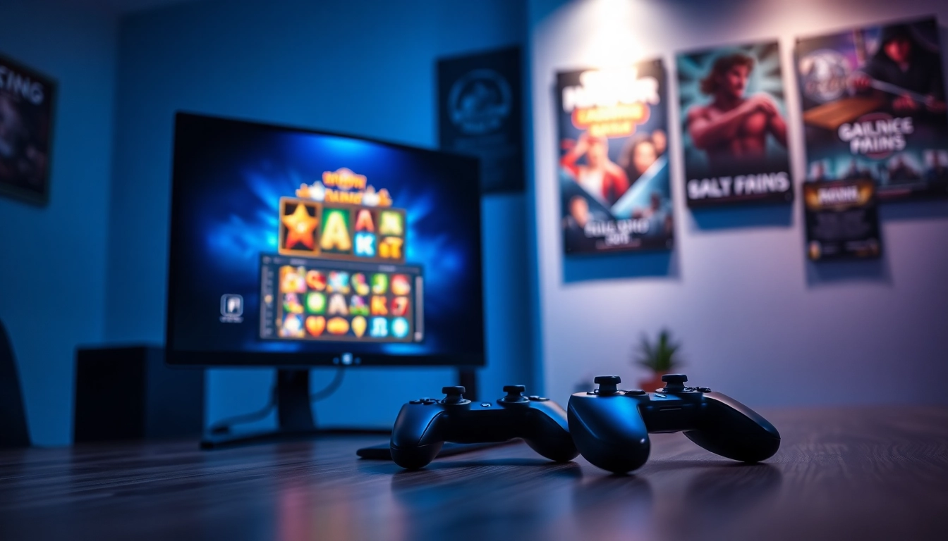 Engage with https://152.42.170.247 through an immersive gaming setup featuring a dual-monitor display.