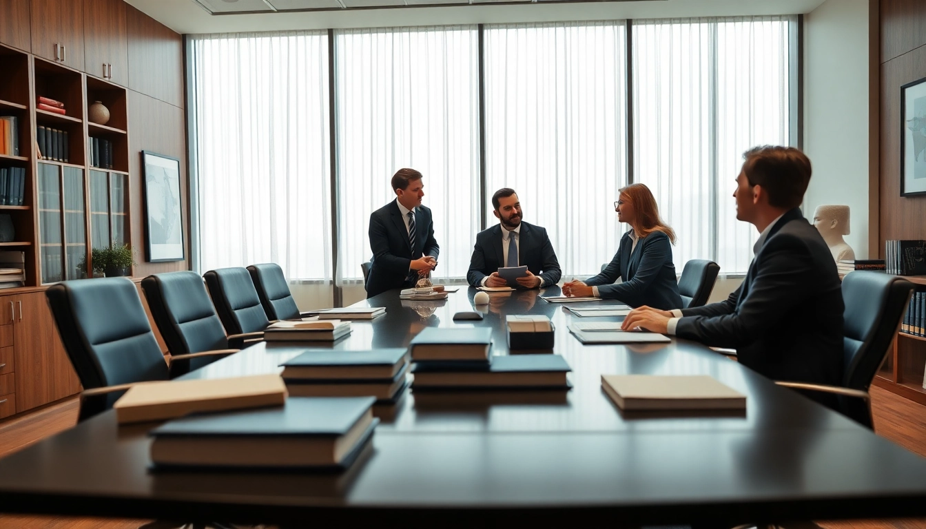 Consultation in a professional environment at https://www.lalitlaw.com with legal experts and clients.