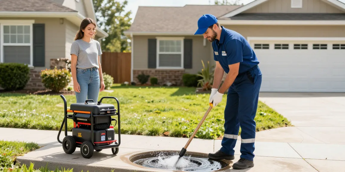 Quality septic cleaning by a licensed professional contractor in a nearby community.