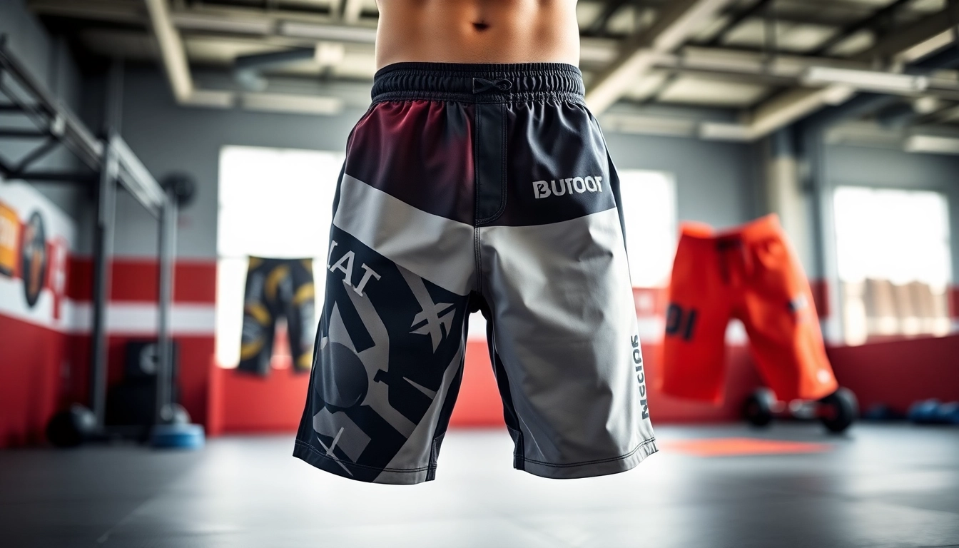 Showcasing Brazilian Jiu-Jitsu shorts with dynamic design variations for optimal performance.