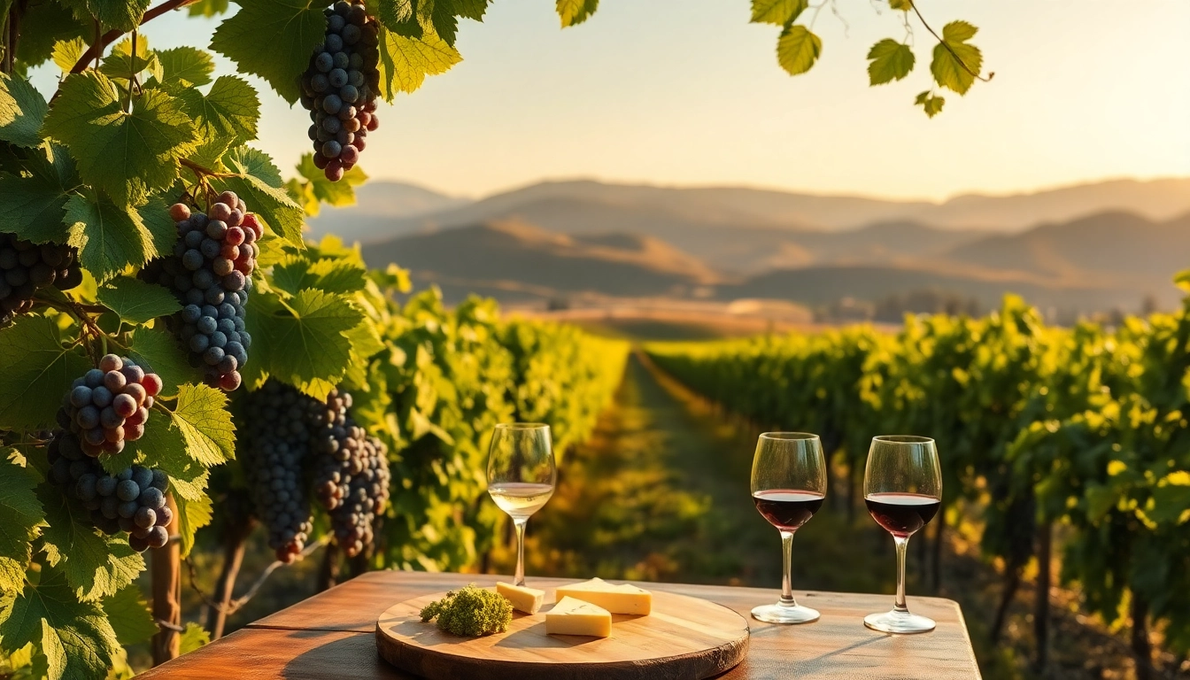 Experience the beauty of northern california wine country with stunning vineyards and wine tastings.