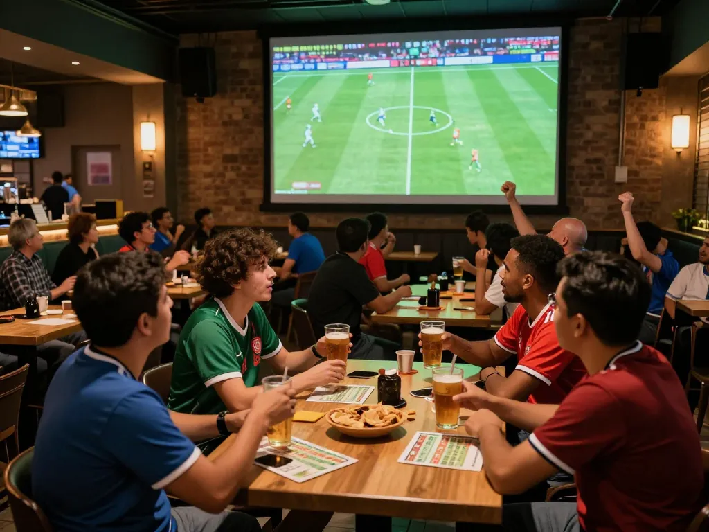 Fans at https://socolivees.tv/ live sports betting, engaging in the thrilling soccer game atmosphere