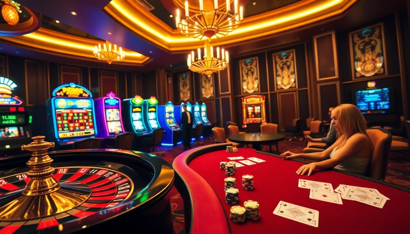 Participez à l'excitation vibrante du meilleur casino en ligne à une table de poker à enjeux élevés.