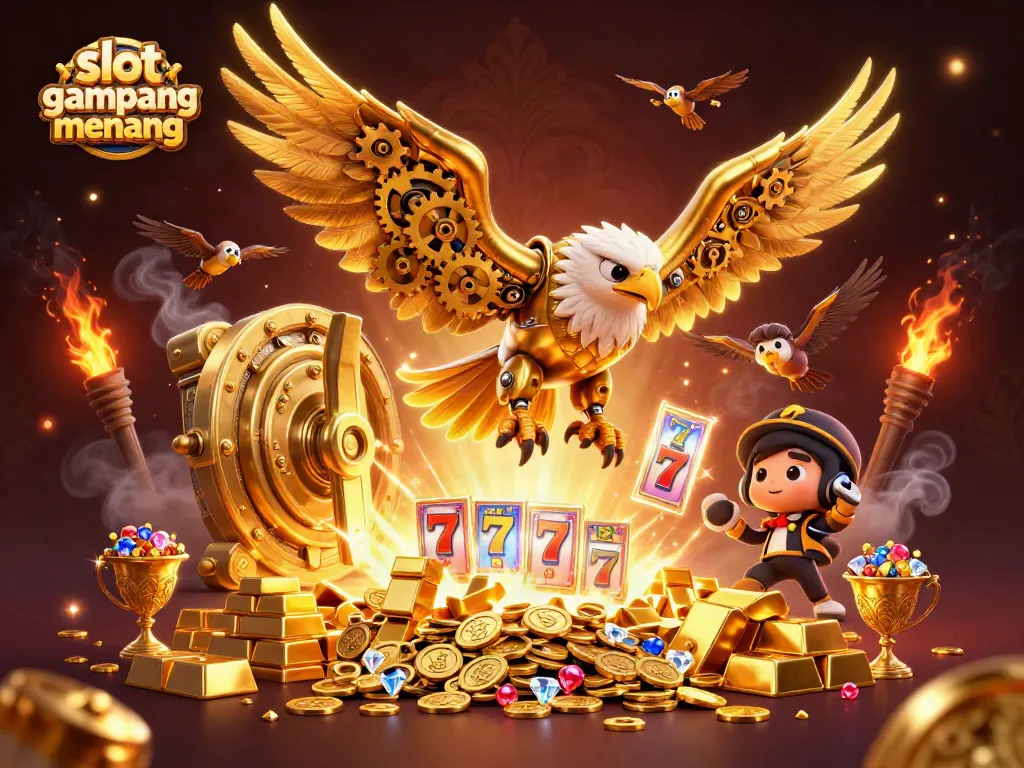 Menangkan jackpot di slot gacor gampang menang dengan tampilan 3D menarik yang penuh harta.