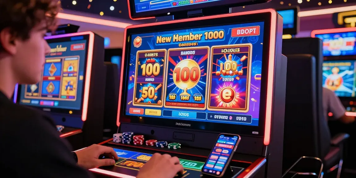 Exciting online gaming scene highlighting the slot bonus new member 100 experience with vibrant visuals and engaging atmosphere.