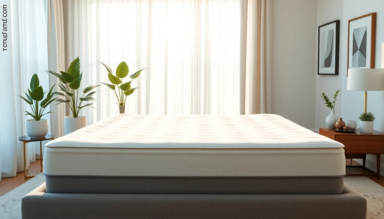 Enhance your sleep with the comfortable tempur cloud topper on a beautifully made bed.