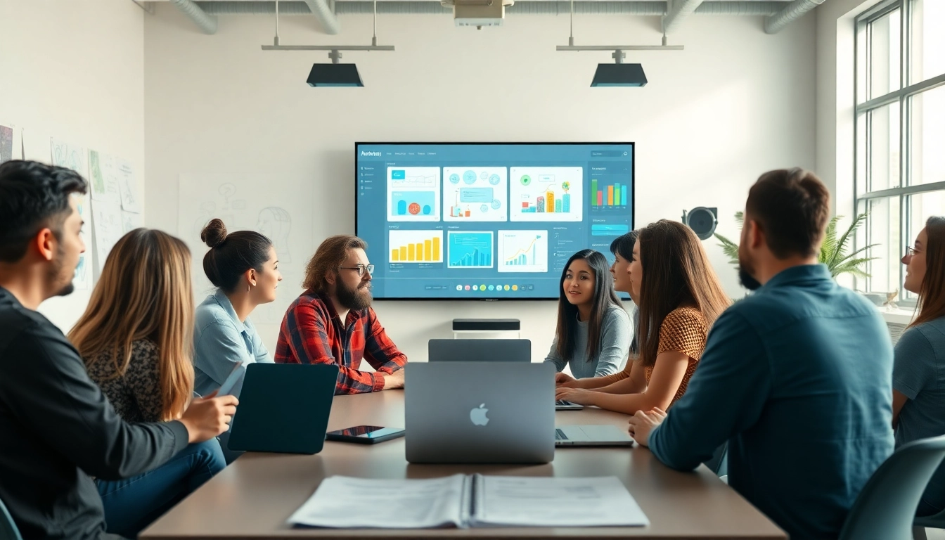 Erklärvideo Produktionsteam erstellt kreative Inhalte in einem modernen Studio.