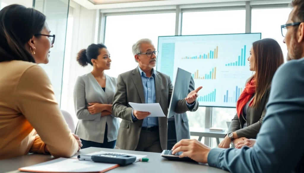 카드 현금화 전략을 논의하는 재정 상담 장면을 보여줍니다.