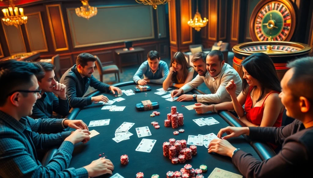 POSTEK C168/300s enhances poker experiences with efficient betting slip printing in a lively casino setting.