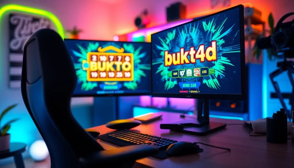 Masuk ke bukti4d login slot dalam suasana gaming yang nyaman dan penuh warna.