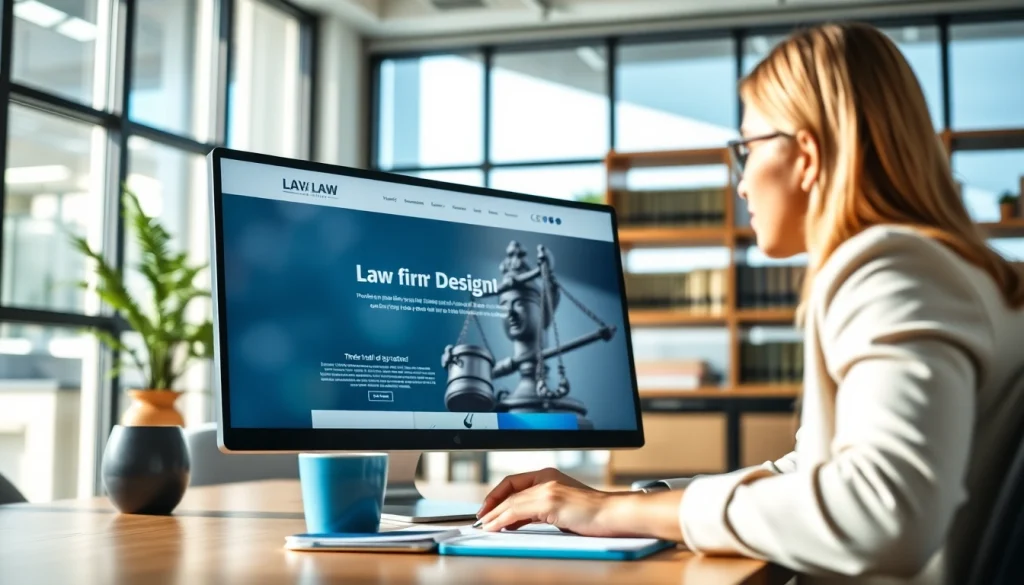 Design innovative websites at https://www.websites.law focusing on law firm digital presence.