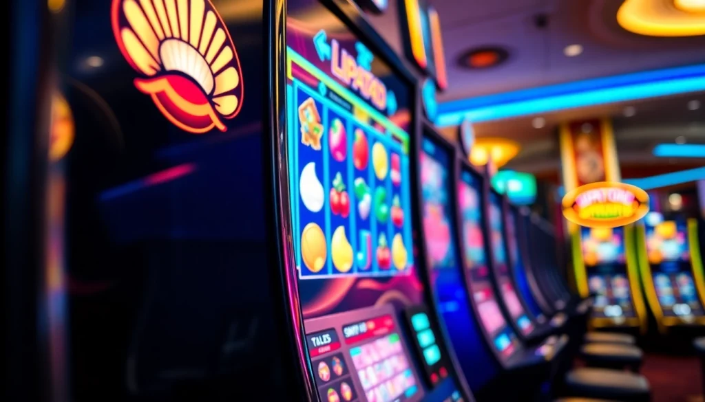 Bermain lipat4d slot dengan penuh semangat di mesin slot modern yang berkilau.