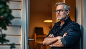 Schlüsseldienst Germersheim: Techniker öffnet beschädigungsfrei eine Tür mit modernem Werkzeug.