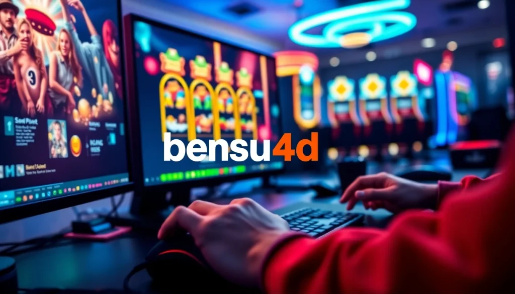 Masuk ke permainan bensu4d login game dengan antarmuka yang menarik dan pengguna yang bersemangat.
