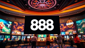Explore the user-friendly 888 new online gambling platform with vibrant gaming options.