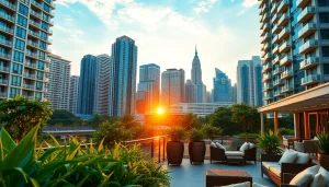 View modern condominiums and urban surroundings at https://newdeveloperlaunch.sg showcasing serene living.