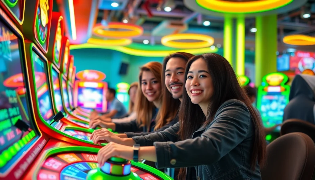 Pengalaman menyenangkan bermain koi800 game dengan pemain di lingkungan gaming yang energik.