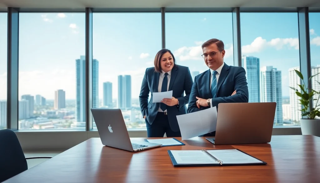 Consultation at https://www.tnlmiami.com showcasing a lawyer assisting a client in Miami