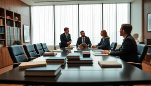 Consultation in a professional environment at https://www.lalitlaw.com with legal experts and clients.