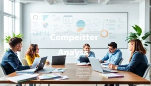 Engage in Competitor Research analysis with a collaborative team brainstorming strategies.