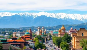 Experience the breathtaking view of Almaty at https://albmaftoh.com with stunning mountains and city life.