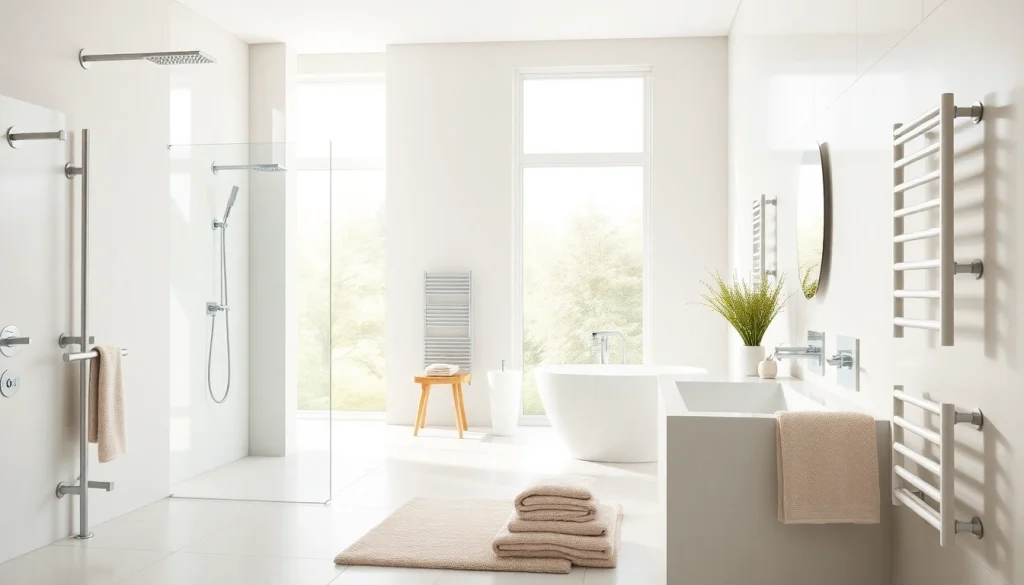 Entdecken Sie Sonni sanitär Produkte in einem modernen Badezimmer mit eleganten Armaturen.