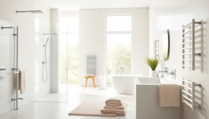 Entdecken Sie Sonni sanitär Produkte in einem modernen Badezimmer mit eleganten Armaturen.