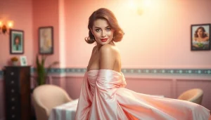 Visually captivating pin-up girl from https://www.esquirevargas.com featuring vibrant colors and classic elegance.