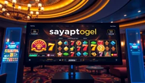 Menampilkan antarmuka sayaptogel yang menarik dengan permainan kasino yang mengasyikkan.