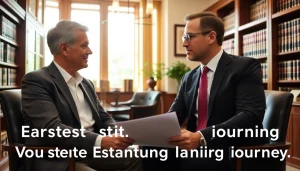 Consultation with a Plantation, Boca Raton & Aventura Estate Planning Lawyer in a professional office setting.