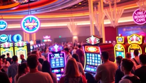 Mengungkap pengalaman menarik bermain di bensu4d dengan slot machine bercahaya yang ramai.